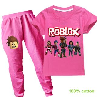 R Roblox T-Shirt Trousers Children Two-Piece Suit Children'S Clothing  Half-Sleeve Shirt Boys Girls Unisex Gifts | Shopee Malaysia