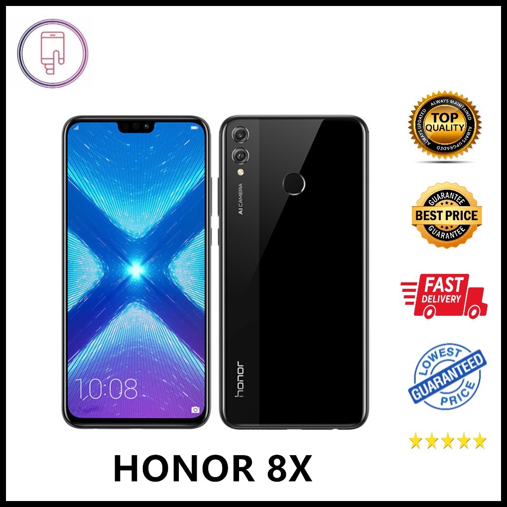 Honor 8X (4GB RAM + 64GB ROM | 6GB RAM + 128GB ROM) Dual Camera