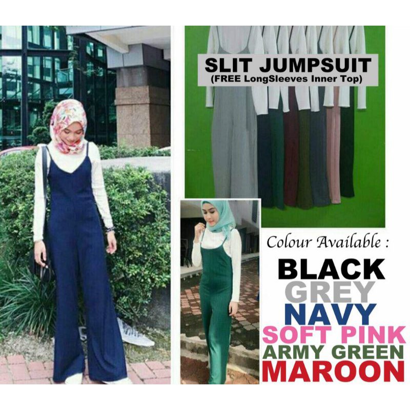 Shopee sales jumpsuit muslimah