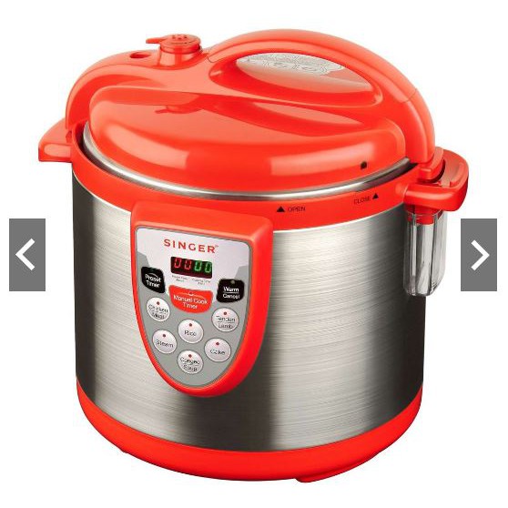 Singer PC602 Preasure Cooker 6.0L Shopee Malaysia