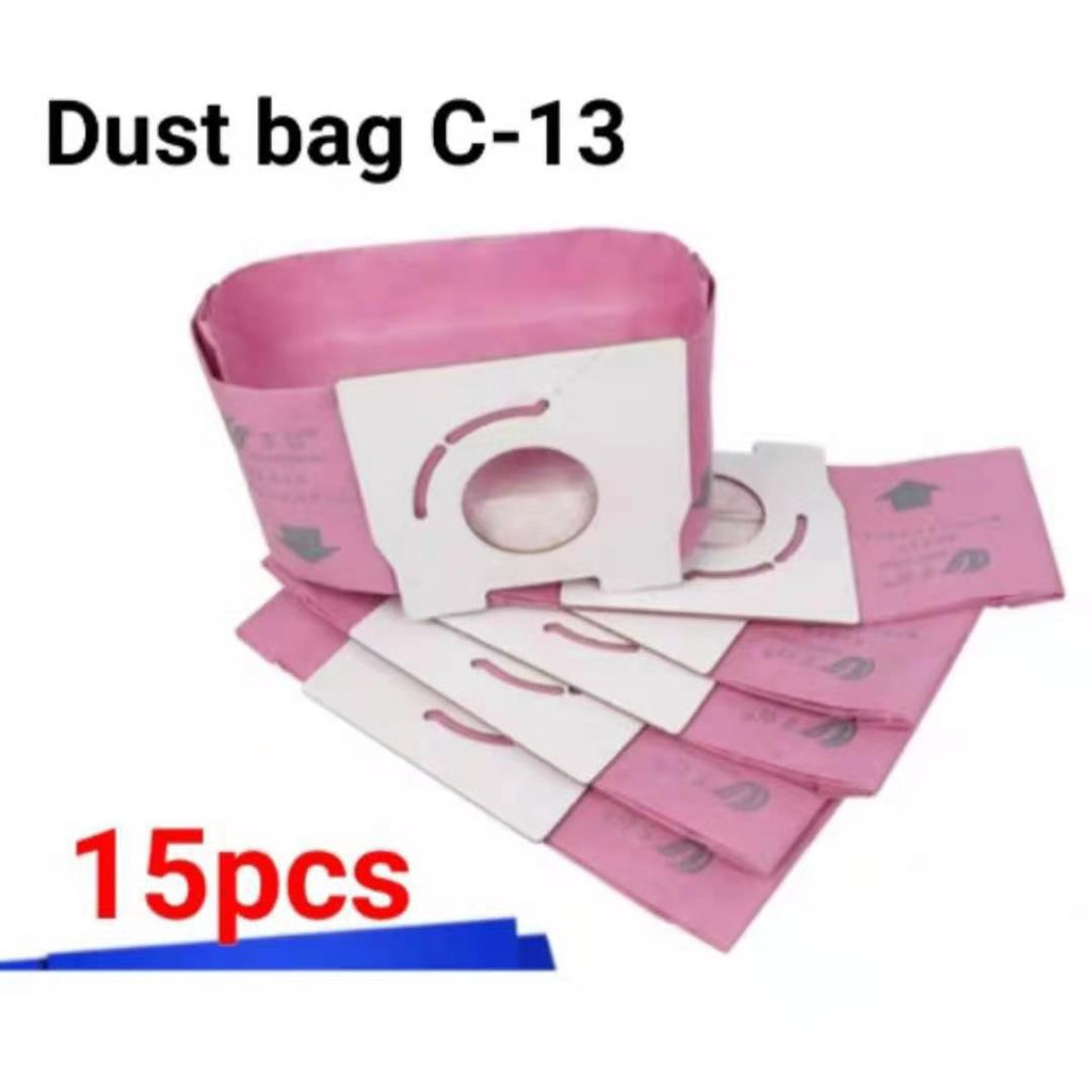 Panasonic Vacuum Cleaner Bag C13 (15PCS) Shopee Malaysia