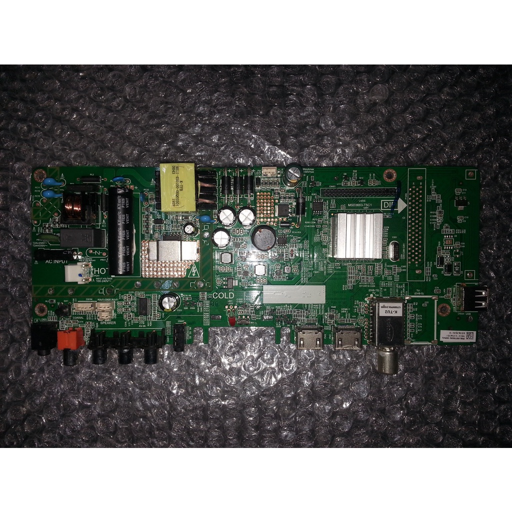 PHILIPS 40PFT5063/68 TV ALL IN 1 BOARD MAINBOARD MSD3663-T5C1 MAIN ...