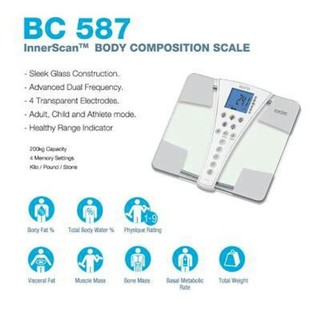 Tanita Bc 587 Body Fat Scale