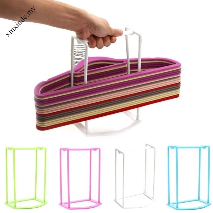 Plastic Hangers Creative Finishing Frame Hanger Companion Storage Rack ...