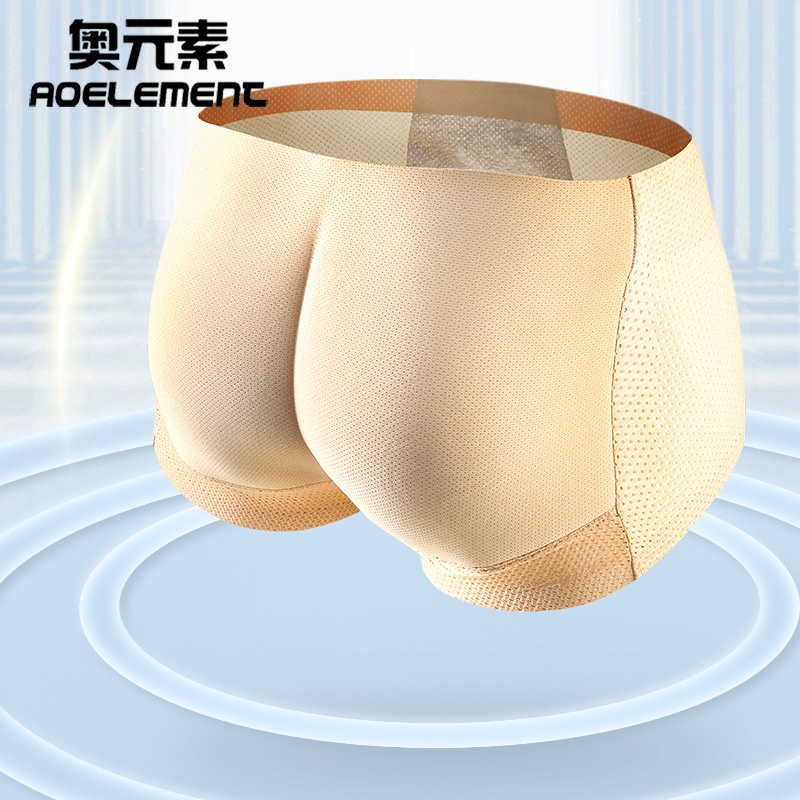 Men s Fake Butt Underwear Buttocks Handy Tool Thickened Sponge