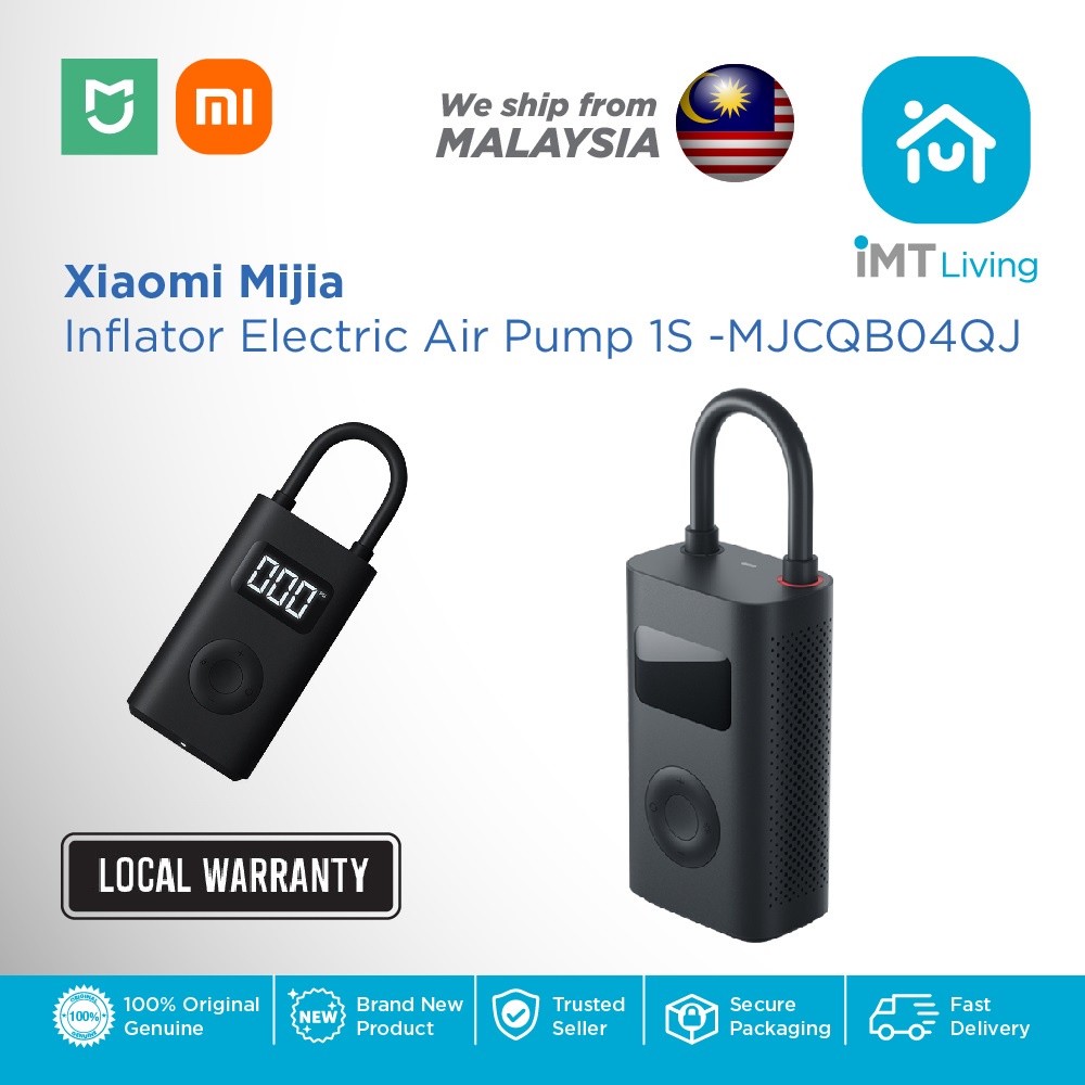 Xiaomi Mijia Electric Portable Air Pump 1S | For Bike Motorcycle Car ...