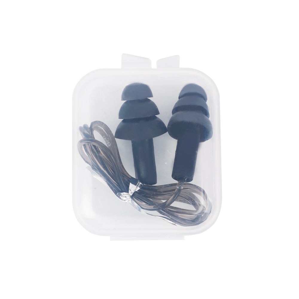 1PC Box-packed Comfort Earplugs Noise Reduction Silicone Soft Ear Plugs ...