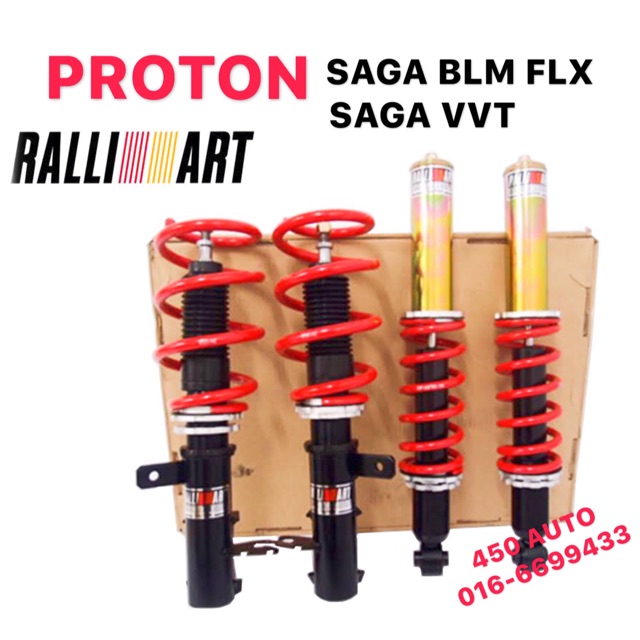 RALLIART SAGA BLM / FLX / SAGA VVT ADJUSTABLE HI LOW BODY SHIFT ...