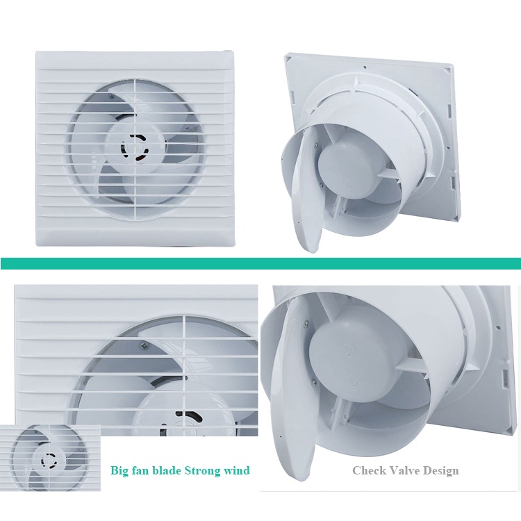 UM 4''6''8 inch bathroom exhaust fan ventilation fan kipas ekzos ...