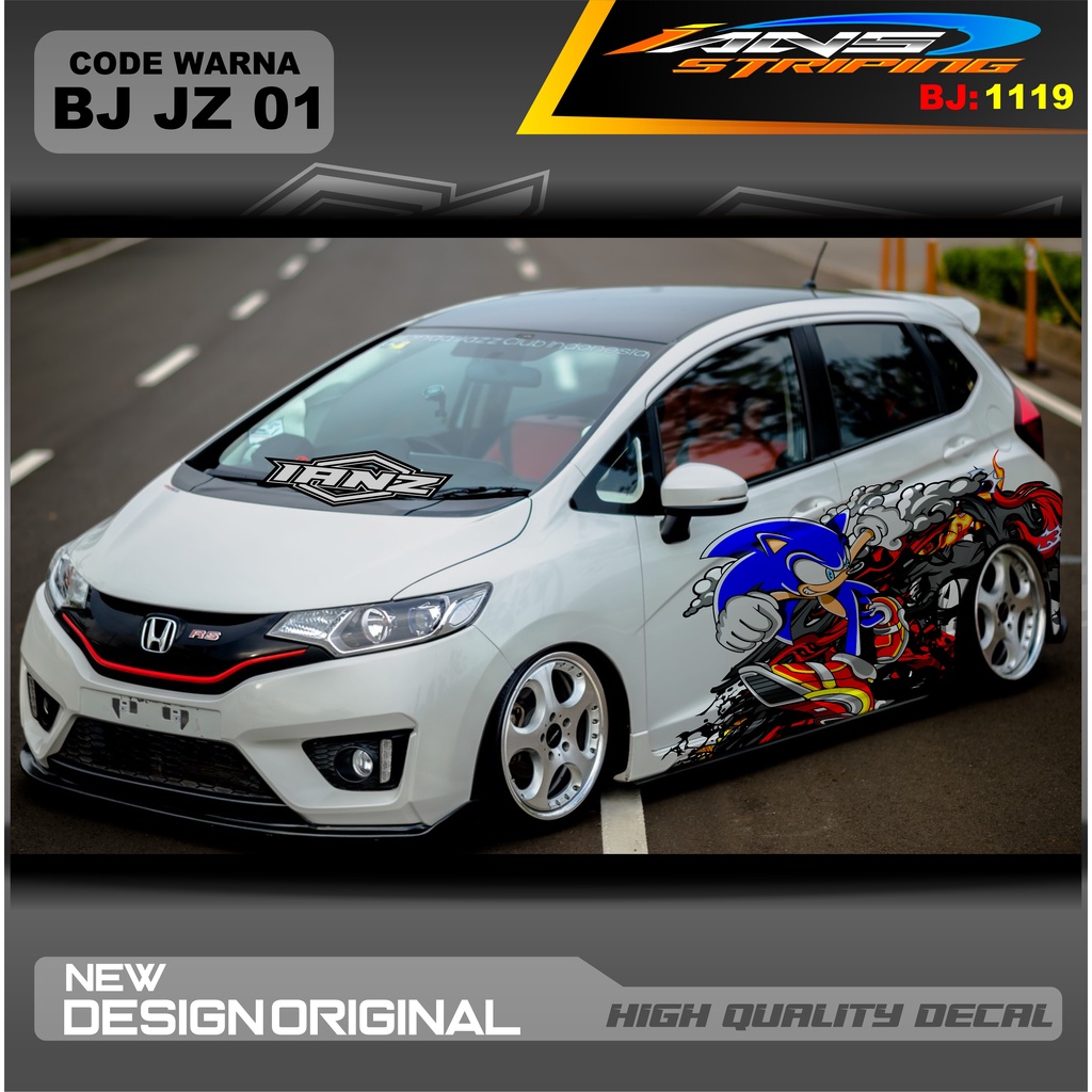 Jazz CAR VARIATION STICKER / BRIO CAR STICKER / SWIFT CAR STICKER DECAL ...