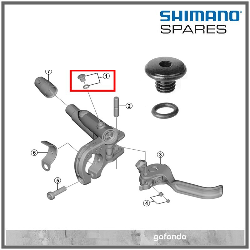 shimano hydraulic brake spares