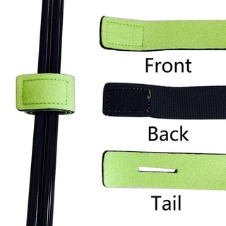 5/10pcs Fishing Rod Tie Holder Strap Belt Tackle Elastic Wrap Band
