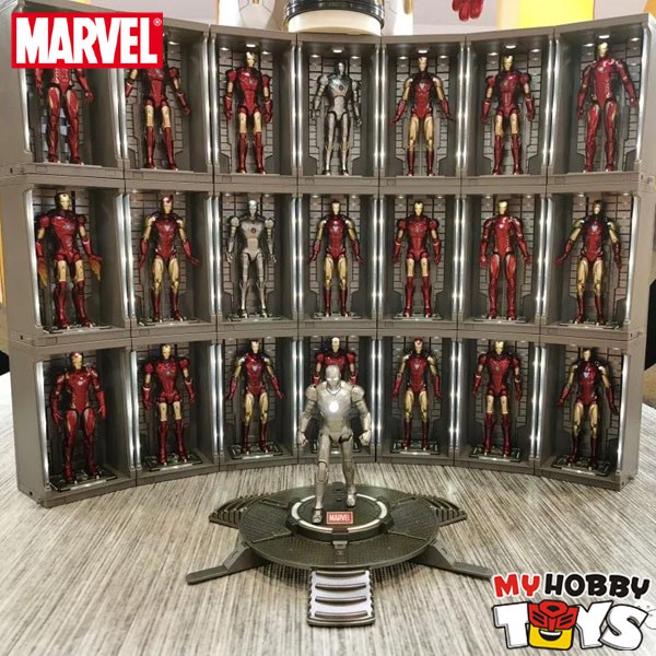 Figurine Iron Man Marvel Armure MK1 PVC 18 cm Pièces Interchangeables
