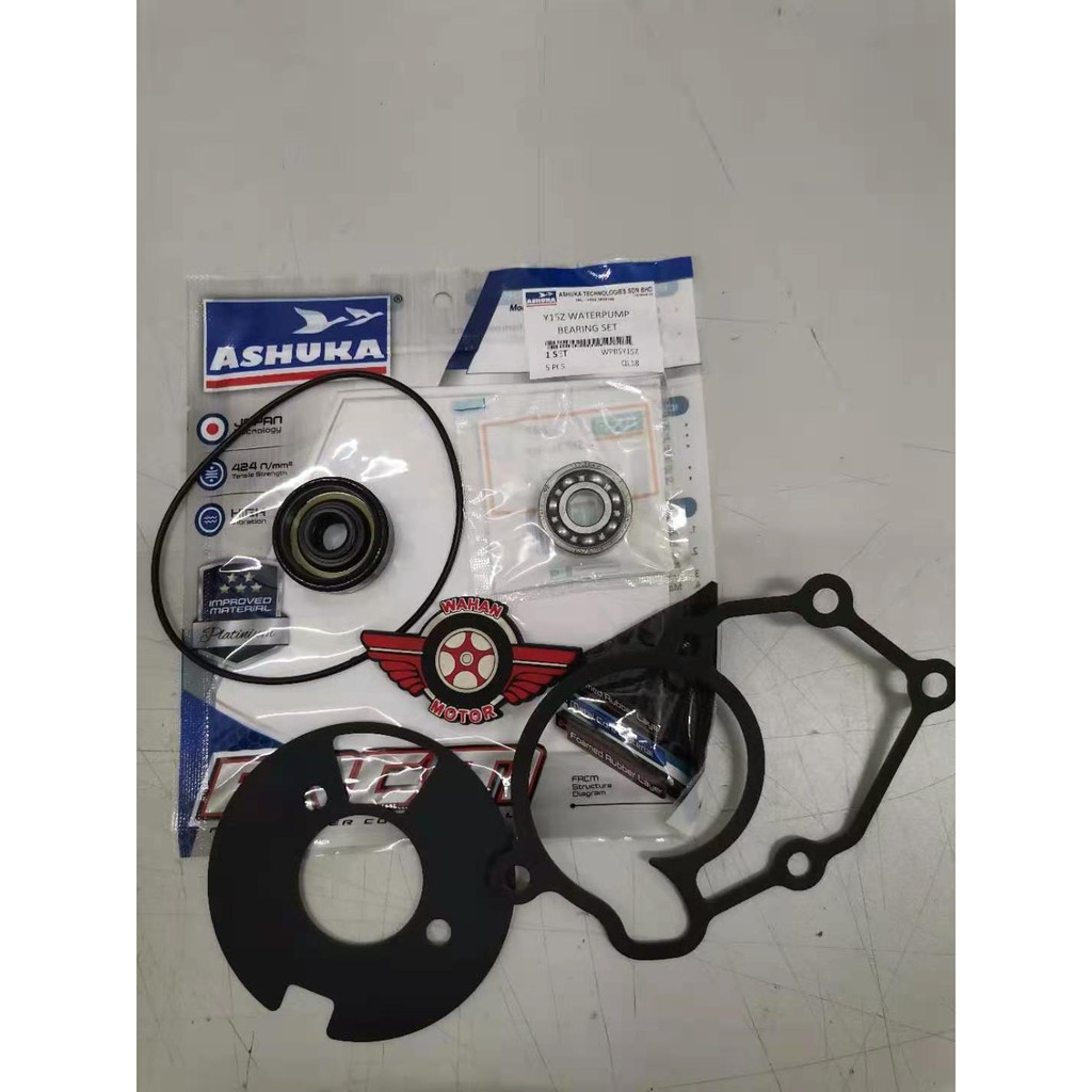 ASHUKA WATER PUMP BEARING SET YAMAHA Y15 / LC135 , NVX155 Shopee Malaysia