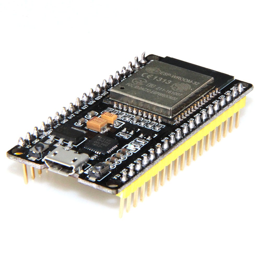 WiFi microcontroller module (ESP32 NodeMCU, CP2102, 38 pins) | Shopee ...