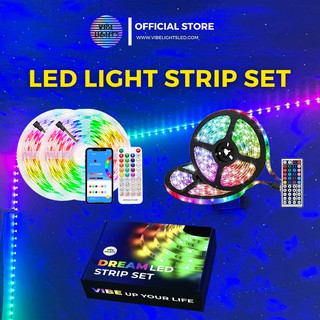 10m 15m 20m 30m Dream Colour RGB LED Light Strip with Remote