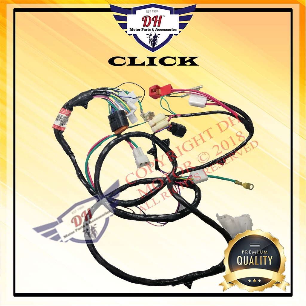 CLICK WIRING BODY WIRE HARNESS FULL SET HONDA | Shopee Malaysia