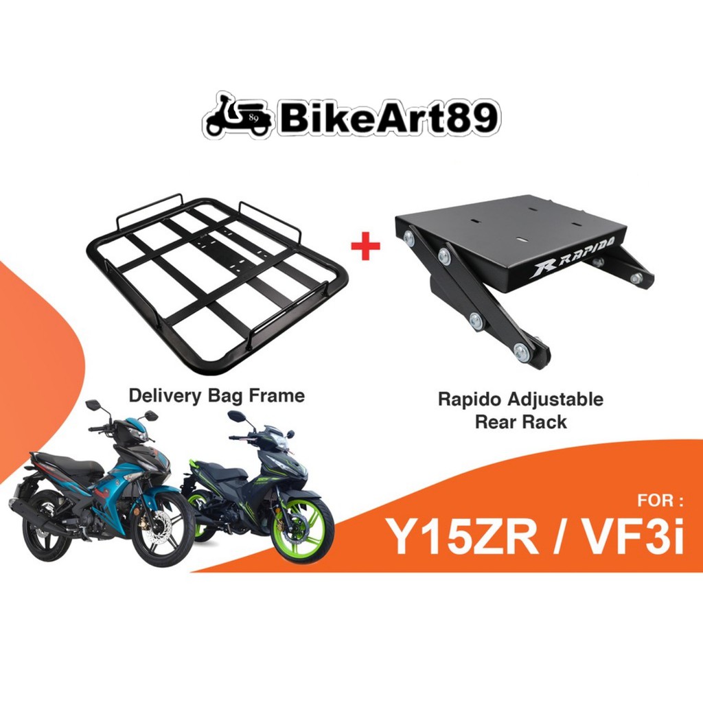 Monorack Y15ZR Y15 SYM VF3i 185 RAPIDO Foodpanda Grabfood Heavy Duty ...