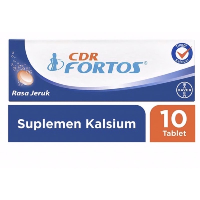 CDR fortos 10 tablets ( calcium & vitamin D content) | Shopee Malaysia