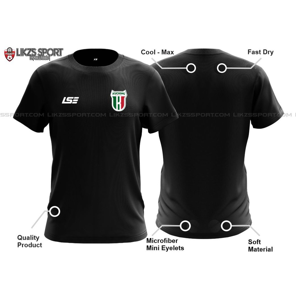 Kuching City FC Pre Match Jersey DX1 LSE New Logo Training