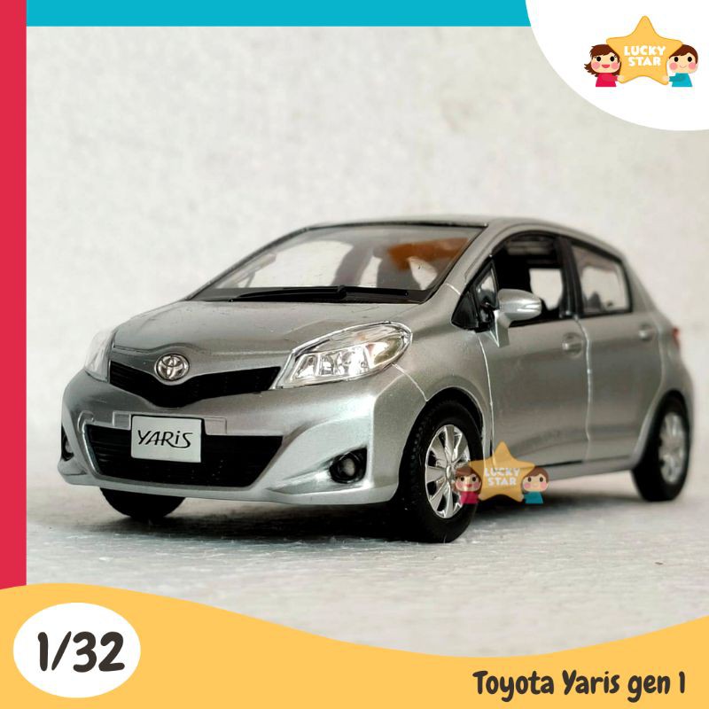 Rmz City Diecast Rmzcity Car Toyota Yaris 1st gen Scale 1:32 | Shopee ...