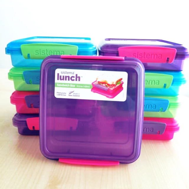 Sistema - Sandwich Box 450ml - Purple