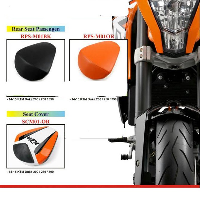 Single seat ktm duke outlet 250