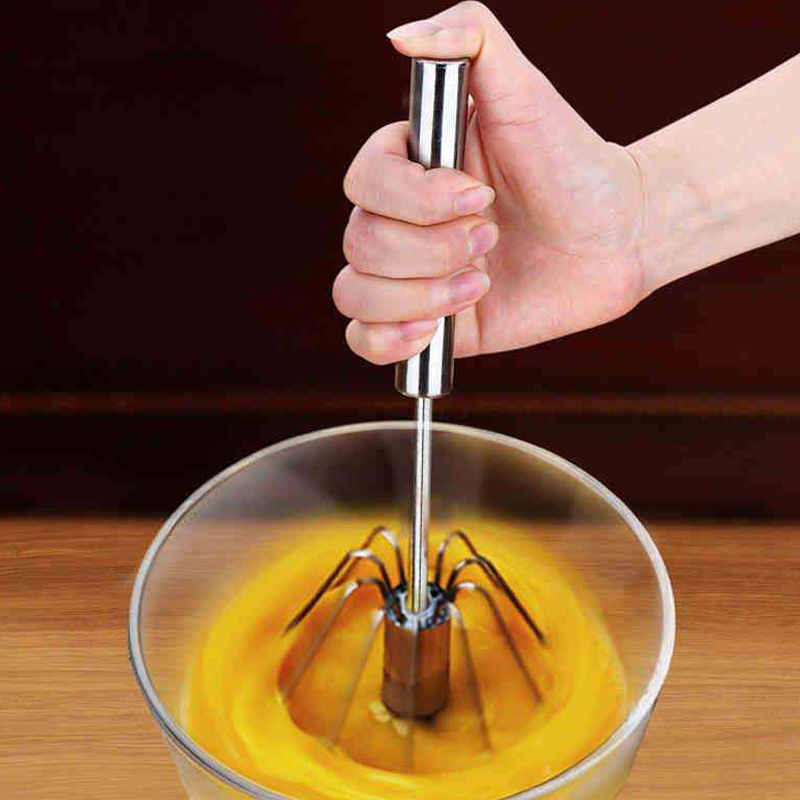 Stainless Steel Hand Pressure Rotating Semi-Automatic Mixer Coffee Milk ...
