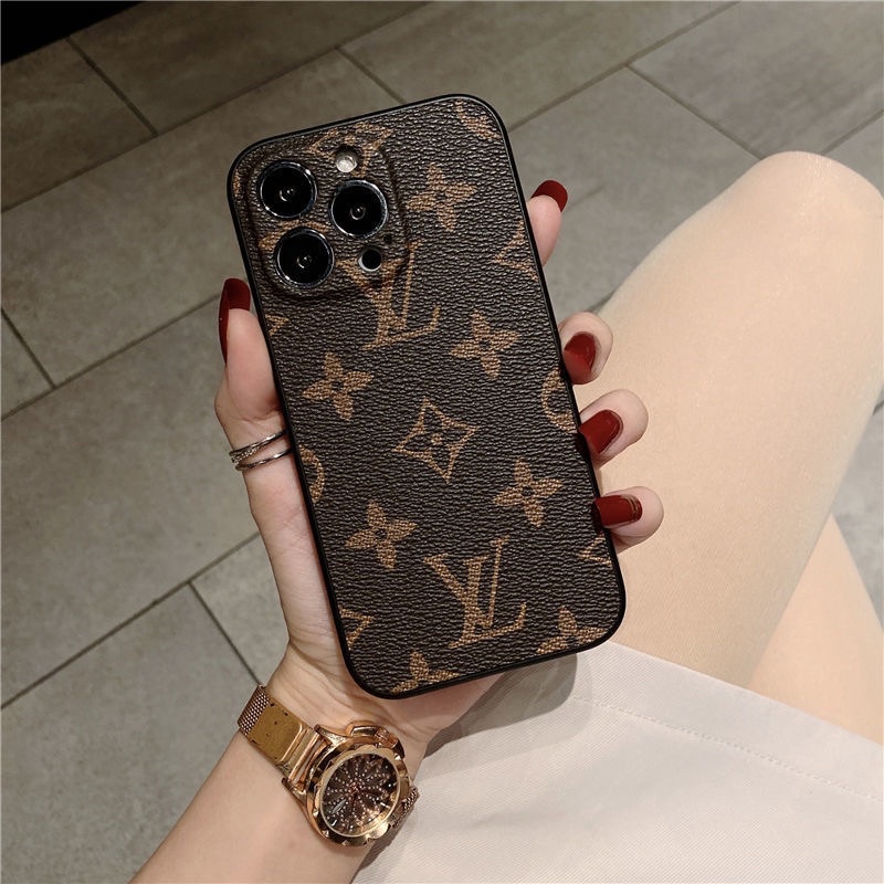 LUXURY LV LOUIS VUITTON BUMPER CASE FOR IPHONE 13 12 11 PRO MAX X XR XS 8 7  PLUS - For iPhone 11 Pro / 2