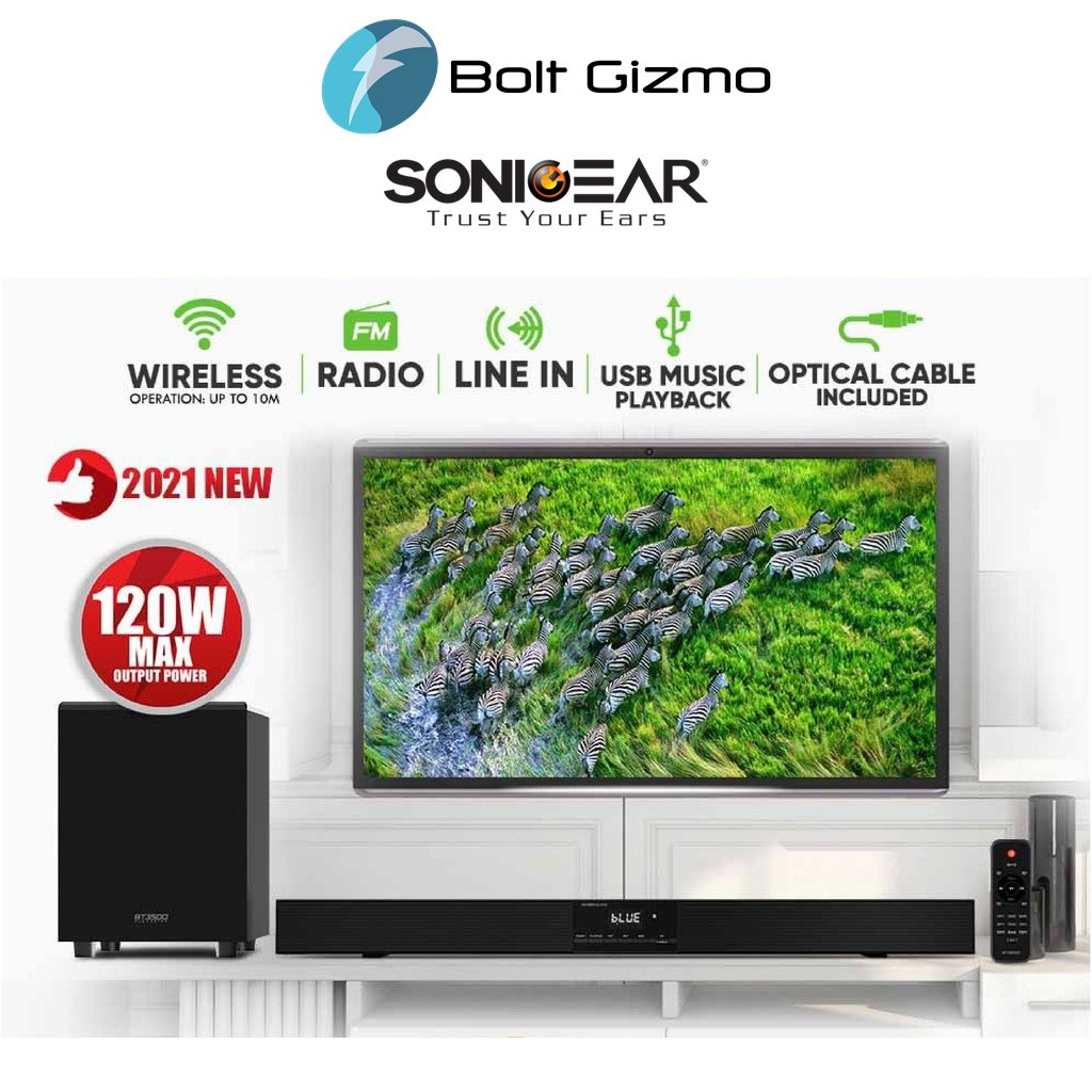 Bolt soundbar clearance