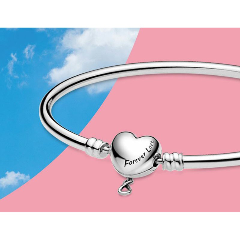 Pandora Infinity Bangle Forever Love New