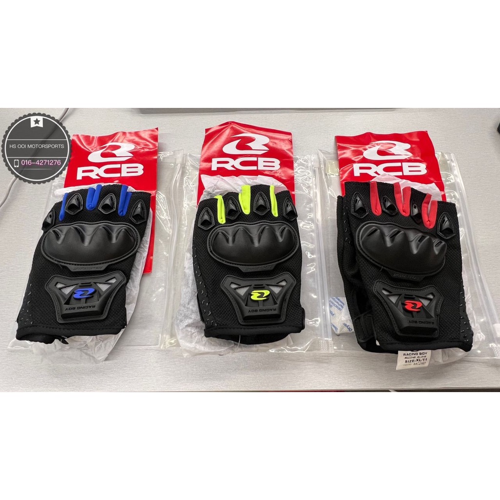 RCB RIDING GLOVE MC29D (GLOVE SEPARUH) | Shopee Malaysia