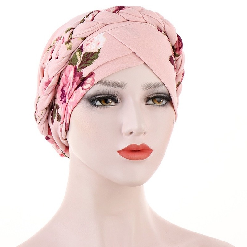 KepaHoo New Head Scarf For Muslim Women Solid Cotton Turban Bonnet ...