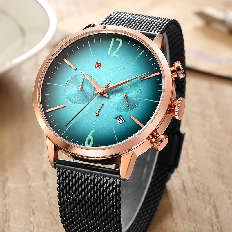 Curren mens watches discount top luxury brand