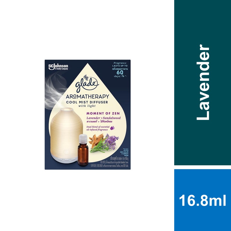 Glade Aromatherapy Electric Diffuser Lavender 16.8ml Shopee Malaysia