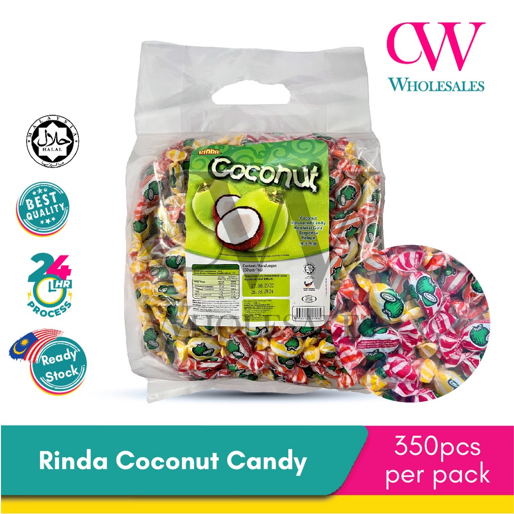 Rinda Candy Pemborong Blue Mint Butter Mint Flavor Coconut Flavor ...