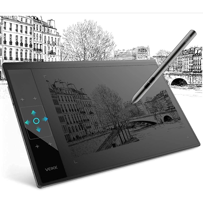 Digital Graphics Drawing Tablet VEIKK A30/A50, 4 Touch Keys 1 Touch ...