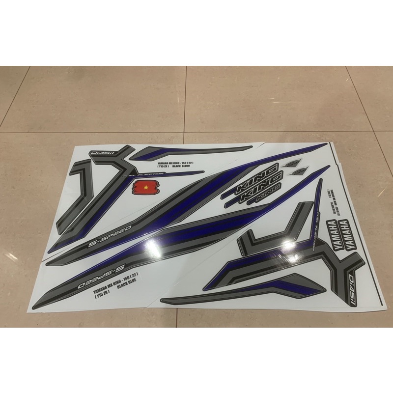 YAMAHA Y15 Y15ZR MX KING 150 ( 22 ) Custom Vietnam Body Cover Stripe ...