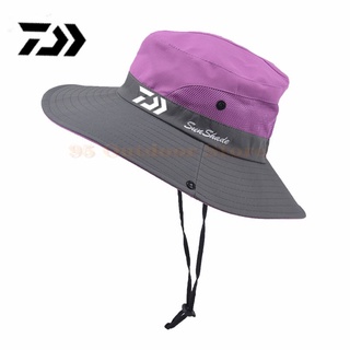 DAIWA New Foldable Bucket Hat Fishing Cap Summer Sun Protection Anti-UV Hat Sunhat  For Men Fisherman Hats Quick-dry Men's Hat