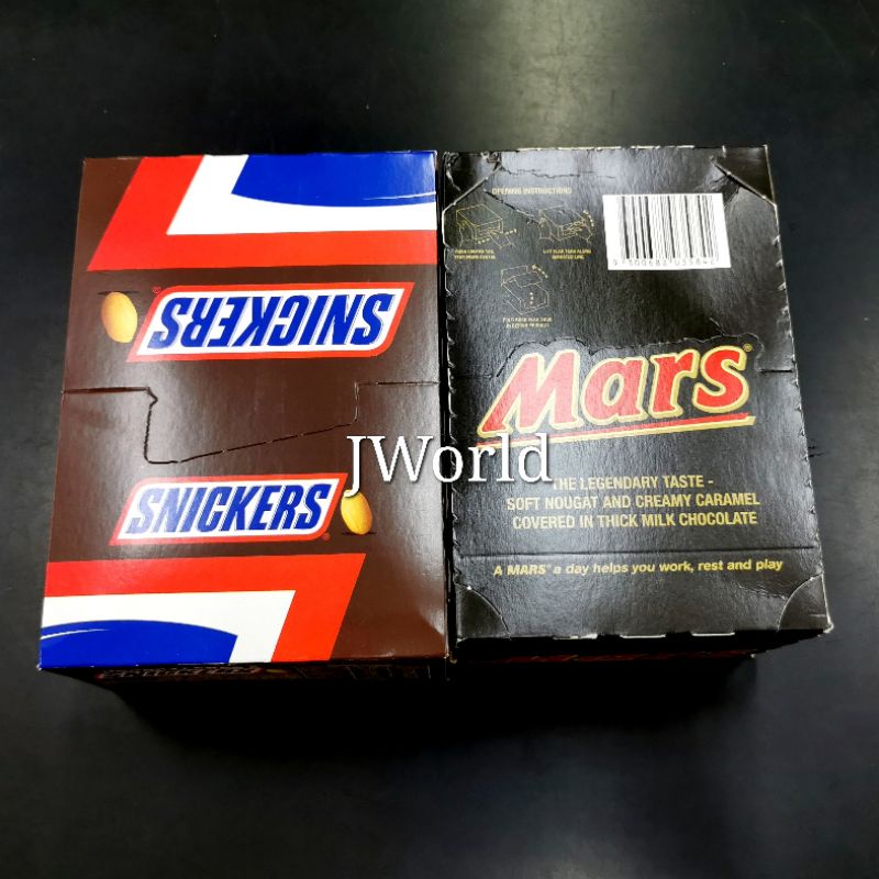 [WHOLESALE 24PCS] SNICKERS (PEANUT / OAT) MARS CARAMEL CHOCOLATE ENERGY