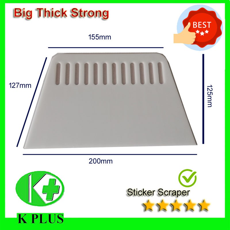 High quality plastic sticker scraper big size wallpaper scraper thicker ...