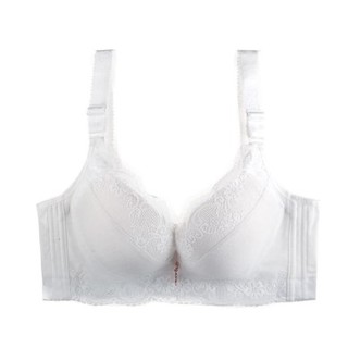 Push Up Padded Bras for Women Lace Plus Size Bra Add Two Cup