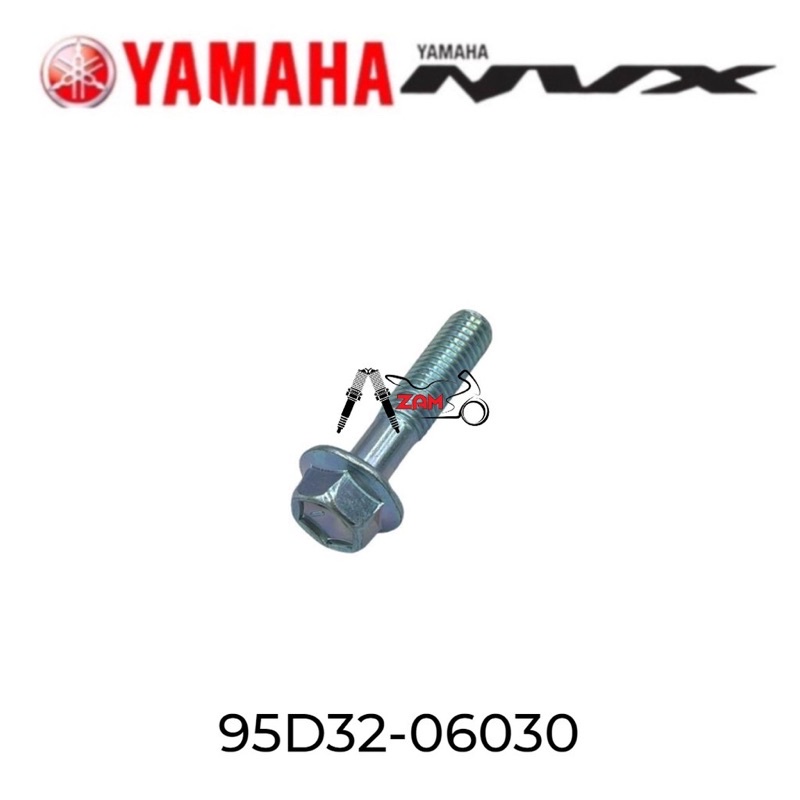 💯 ORIGINAL YAMAHA RADIATOR BOLT FLANGE 95022 / 95E32-06020 / 95D32 ...