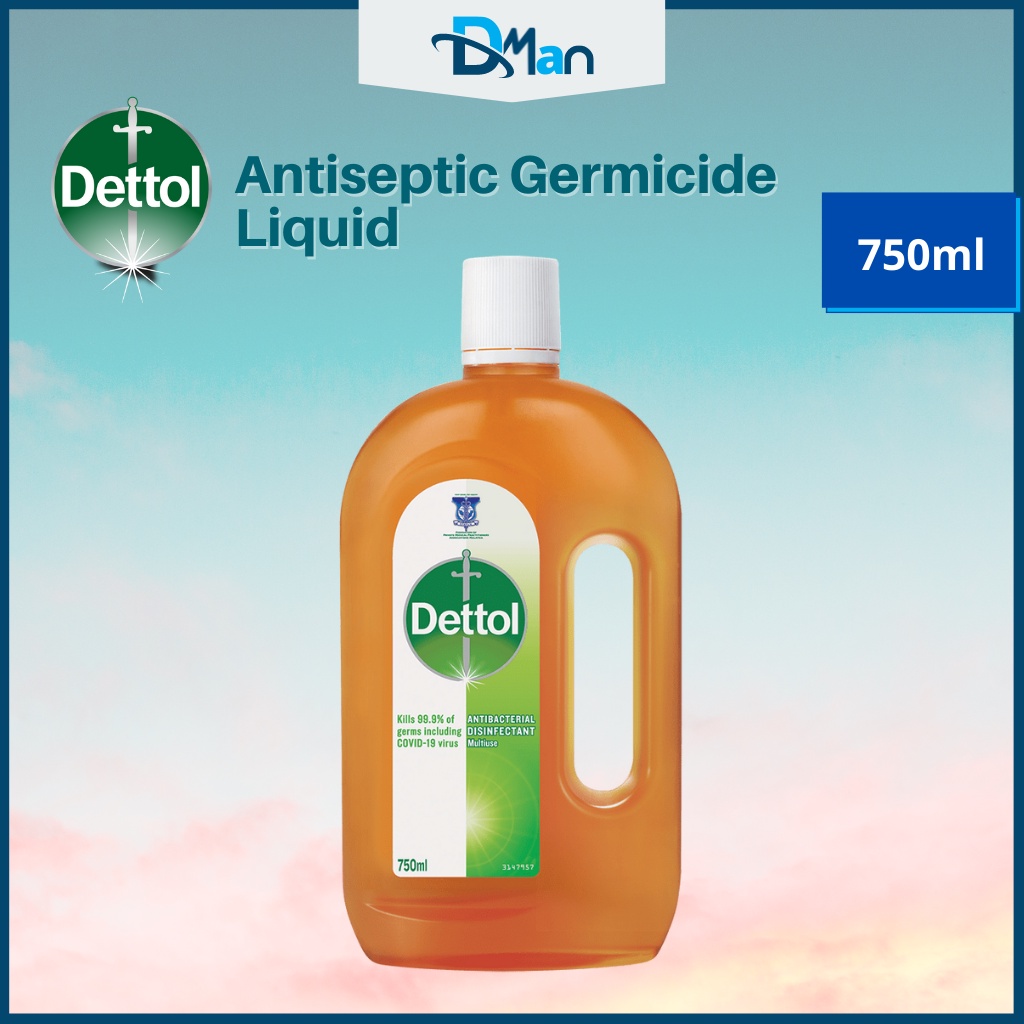 Dettol Antiseptic Germicide Liquid 750ml Shopee Malaysia
