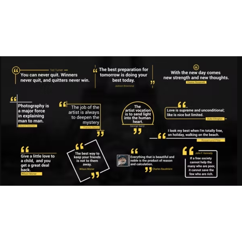 [AE] Modern Quotes Pack Effect| After Effect, Video Template, Effect ...