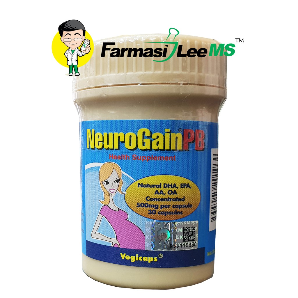 Neurogain PB (30's) DHA EPA for pregnant ladies (Exp 05/2024) Shopee