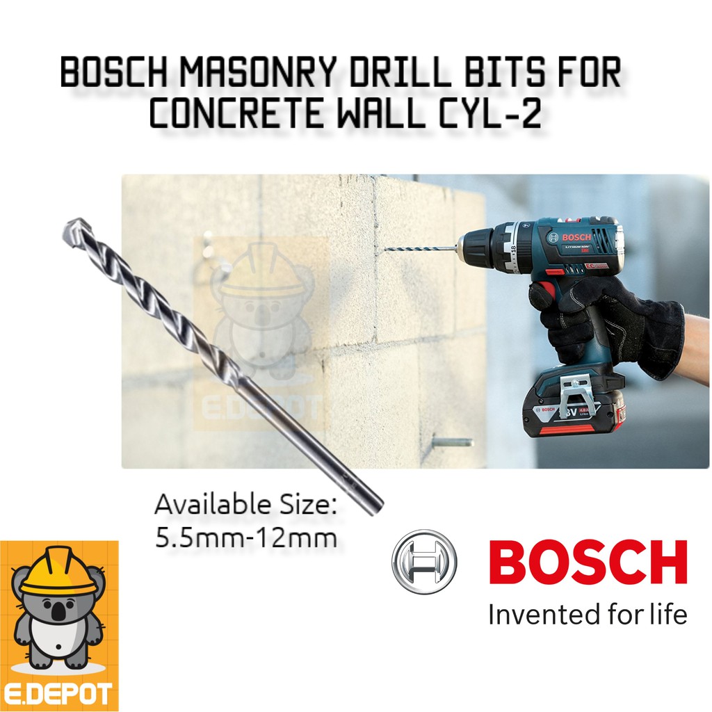 Bosch drill deals bit for wall