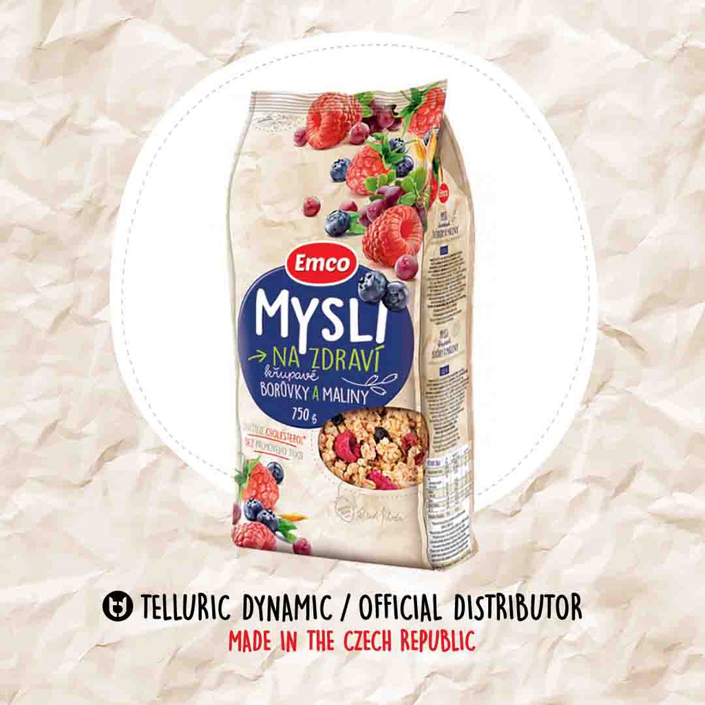 Emco Crunchy Muesli with Blueberries and Raspberries 750gm SKU#910688 ...