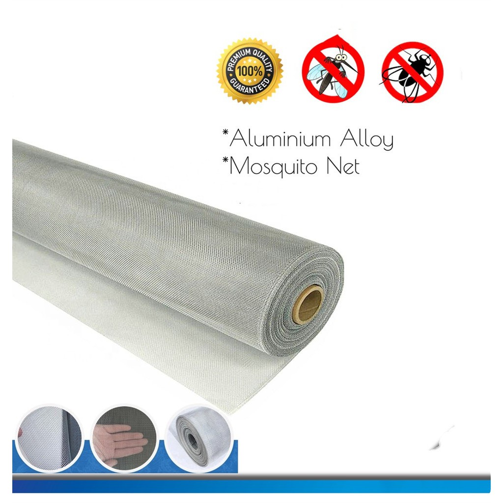 ALUMINIUM INSECT SCREEN NETTING / MOSQUITO MESH 4FT(H) x 1FT(L)/4FT(H ...
