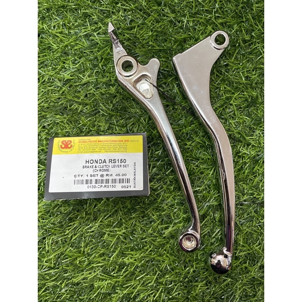 HONDA RS150 / RSX BRAKE & CLUTCH LEVER SET ( CHROME ) Shopee Malaysia